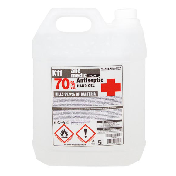 ANEMEDIC ATISEPTIC HAND GET 70 VOL, 100 ml CNM Navy Seals Ltd