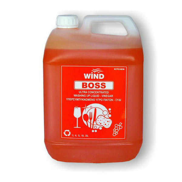 BOSS DISHWASHING LIQUID VINEGAR 18, 1L CNM Navy Seals Ltd