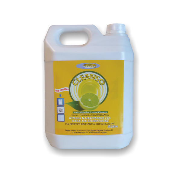 CLEANSO CREAM CHLORINE CLEANER, 5L CNM Navy Seals Ltd Προϊόντα